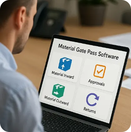 Material Gate Pass Software