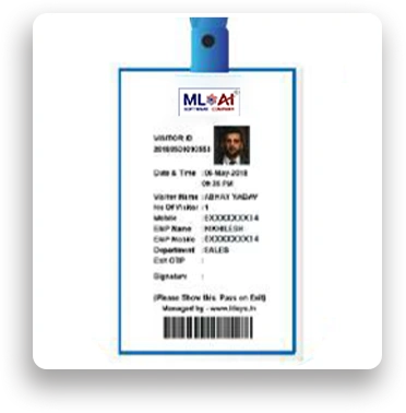 Customise Visitor Badges