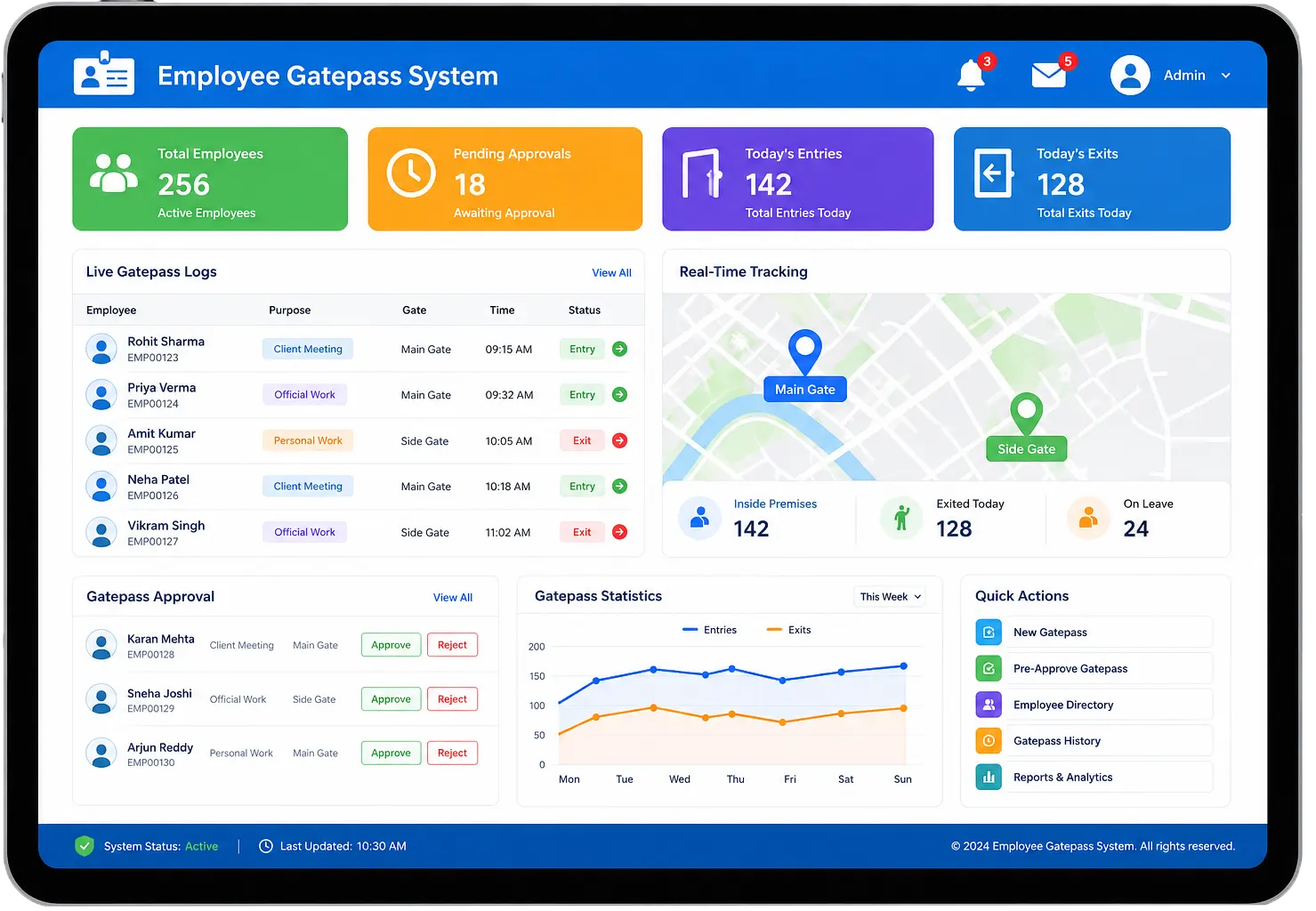 Employee Gatepass System