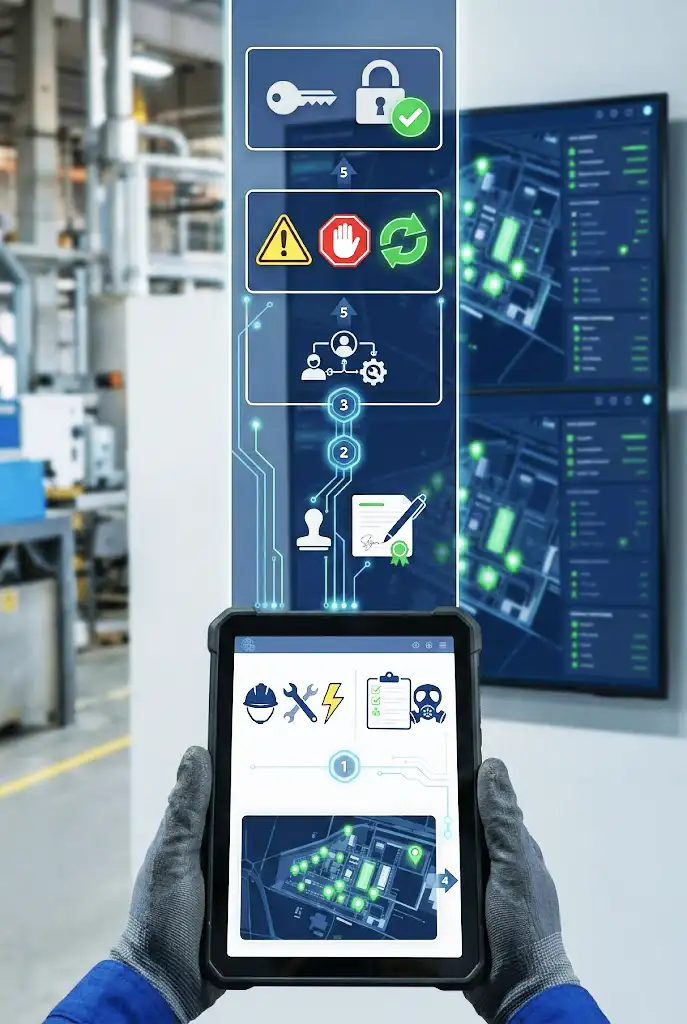 process Digital Work Permit System Works